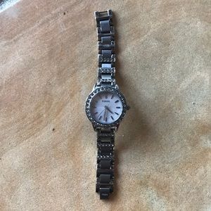Fossil women’s diamond watch